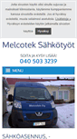 Mobile Screenshot of melcotek.fi